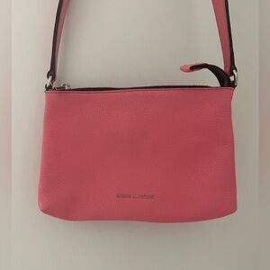 Marc Jacobs Pebble Leather Pink Cosmo Crossbody